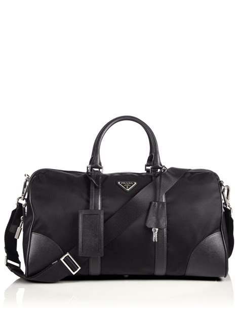 prada men's duffle bag